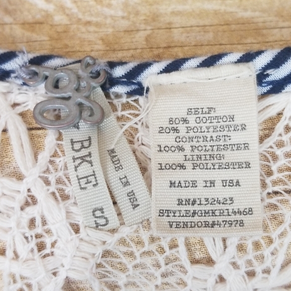 Gimmicks By BKE Boho Crochet Top With Fringe - Picture 2 of 7